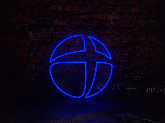 Kid Or Children Gift Customerized Ball LED Neon Sign  Indoor  Decoration Acrylic DC12V